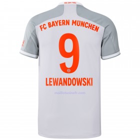 Maillot de Foot Bayern Munich Robert Lewandowski 9 Extérieur 2020-21